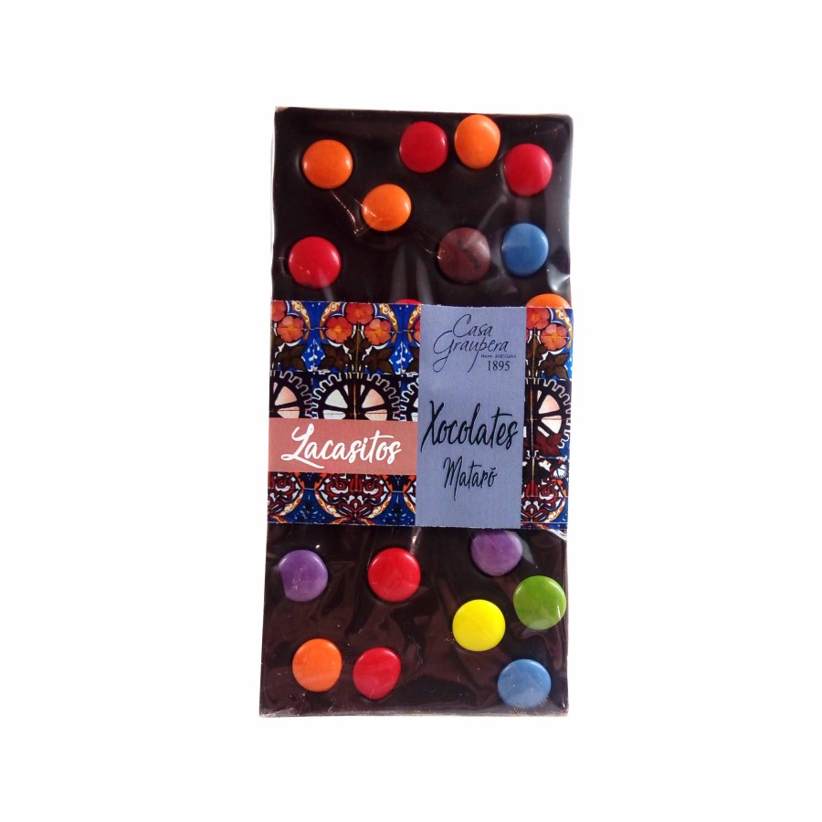 Xocolata negra amb confits Xocolata negra amb confits