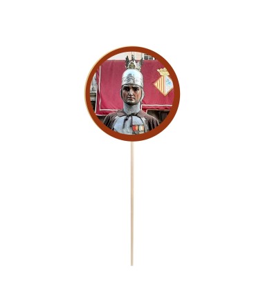 Piruleta Robafaves - Xocolata amb Llet