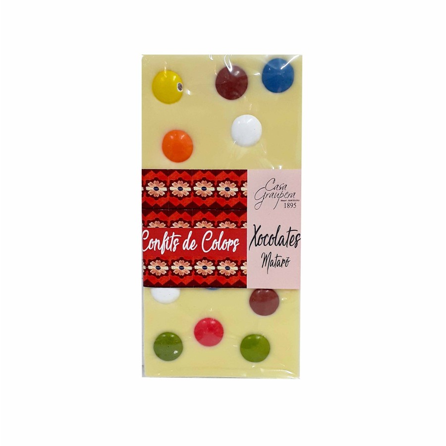 Xocolata blanca 28% i confits Xocolata blanca 28% i confits