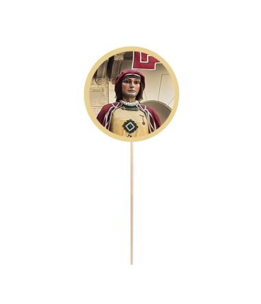 Piruleta Manelo - Xocolata Blanca