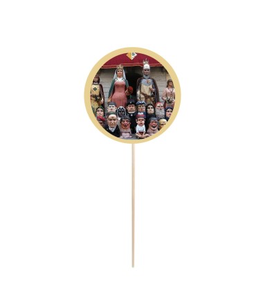 Piruleta Familia Robafaves - Xocolata Blanca