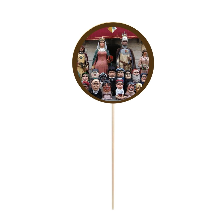 Piruleta Familia Robafaves - Xocolata amb Llet Piruleta Familia Robafaves - Xocolata amb Llet