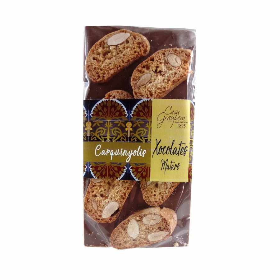 Xocolata amb Llet 36% i Carquinyolis Xocolata amb Llet 36% i Carquinyolis