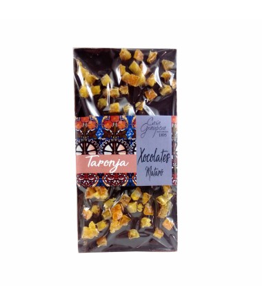 Xocolata Negra 70% i Taronja Confitada