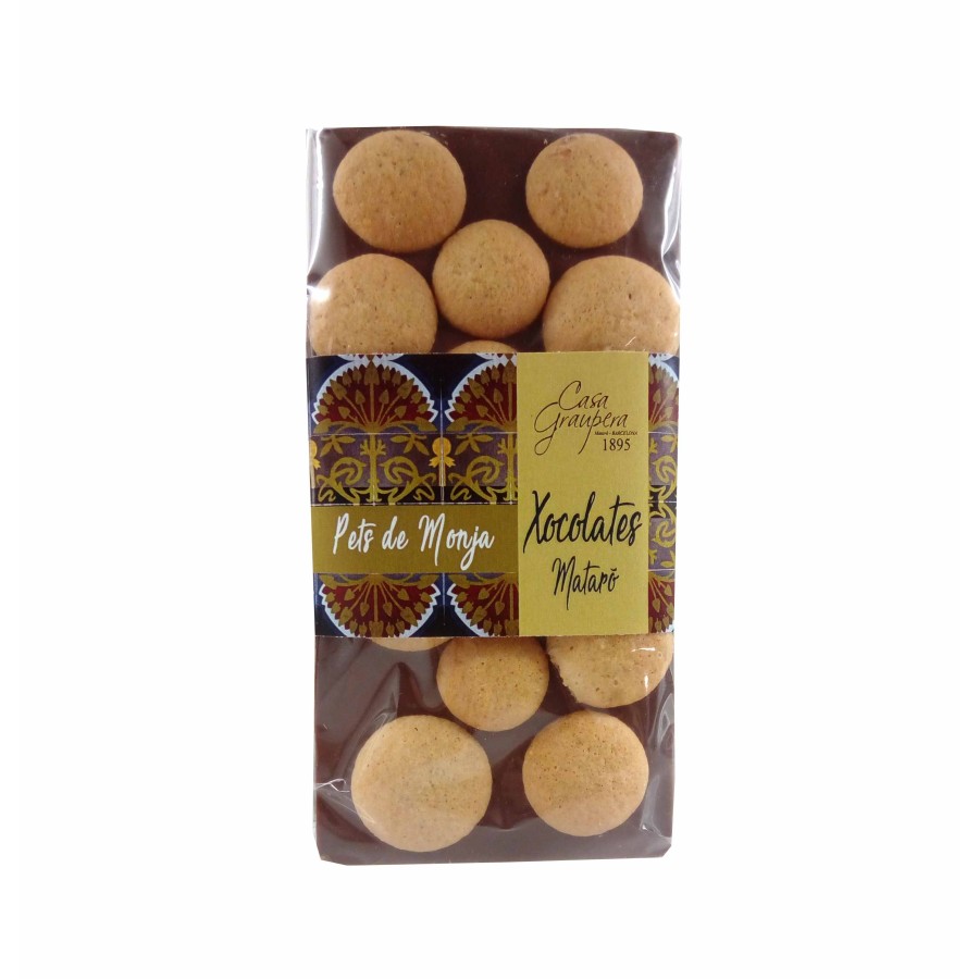 Xocolata amb Llet 36% i Pets de Monja Xocolata amb Llet 36% i Pets de Monja