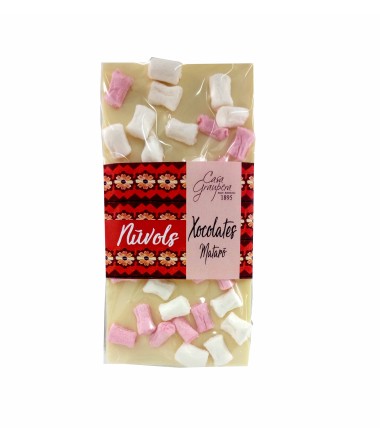 Xocolata blanca 28% amb núvols