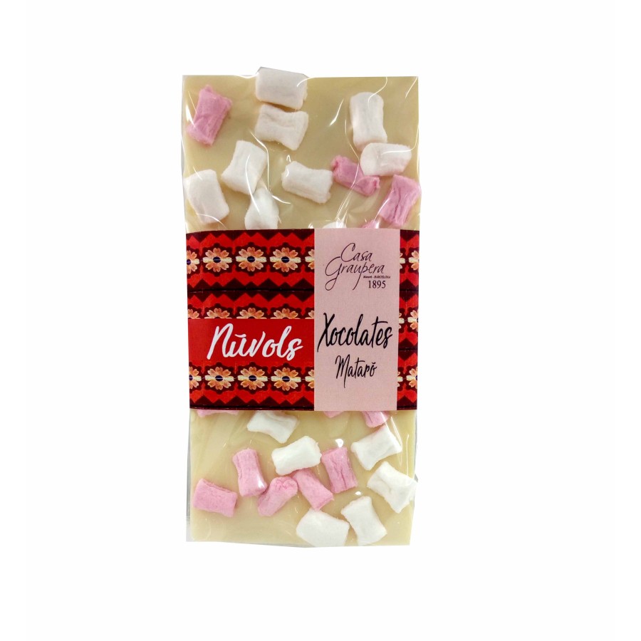 Xocolata blanca 28% amb núvols Xocolata blanca 28% amb núvols