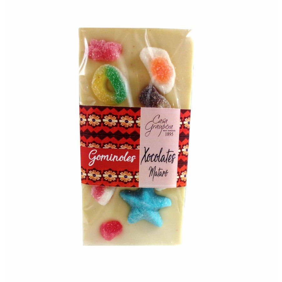 Xocolata Blanca 28% amb Gominoles Xocolata Blanca 28% amb Gominoles