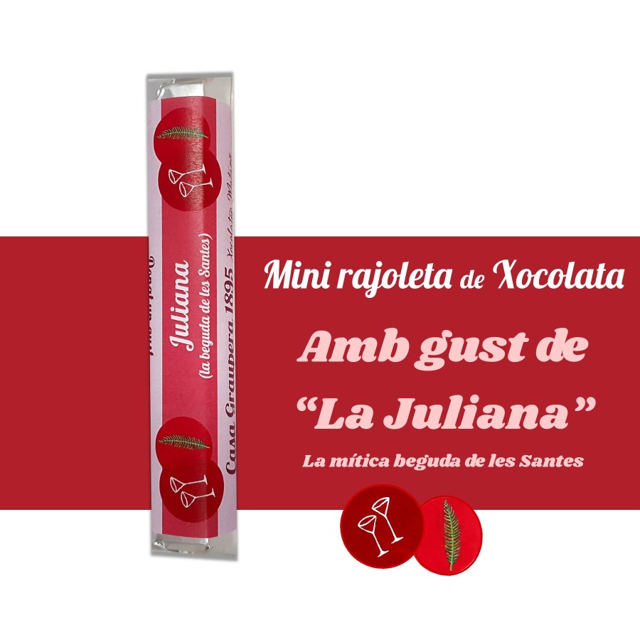 Chocolate Blanco con Coctel La Juliana Chocolate Blanco con Coctel La Juliana