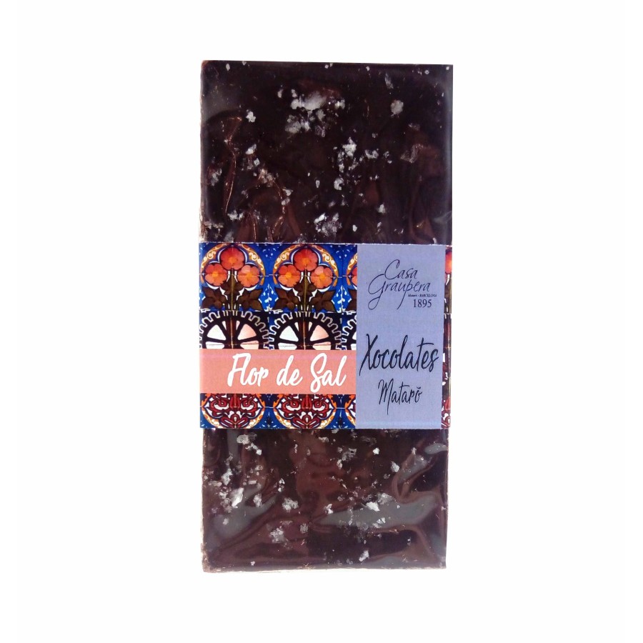 Xocolata negra 53% i Flor de sal Xocolata negra 53% i Flor de sal