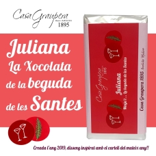 Chocolate Blanco con Coctel La Juliana